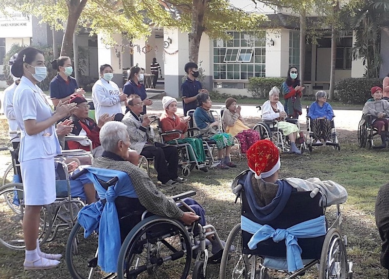 Activity in the garden