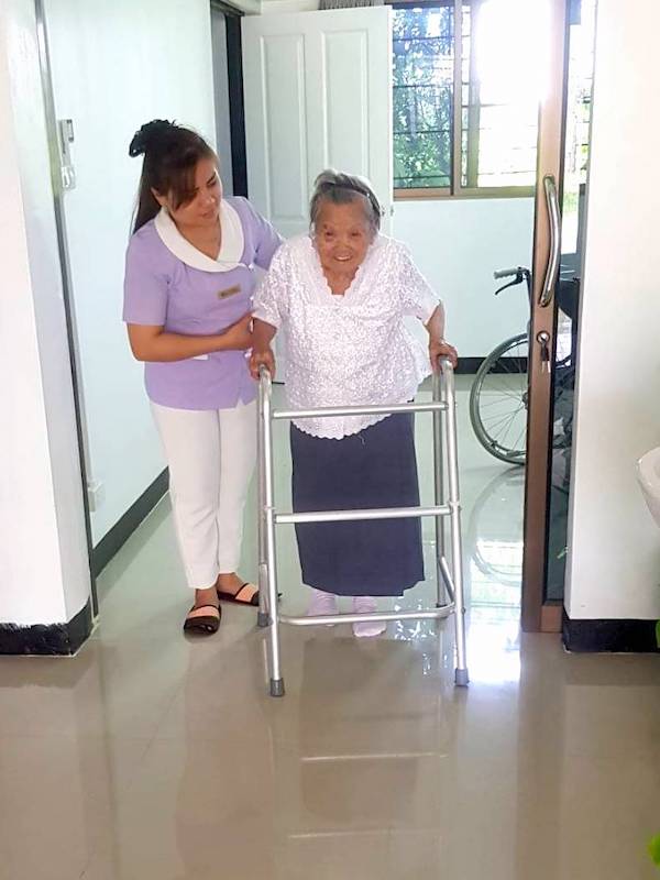 A little assistance to walk