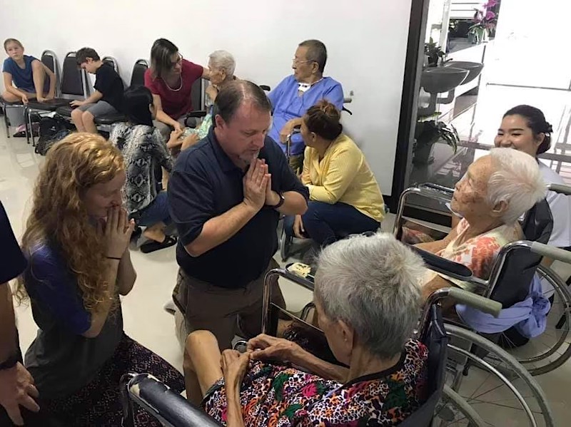 pastors working with resident